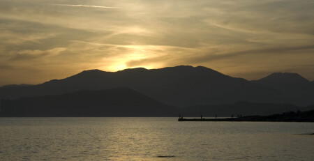 закат над Капселем