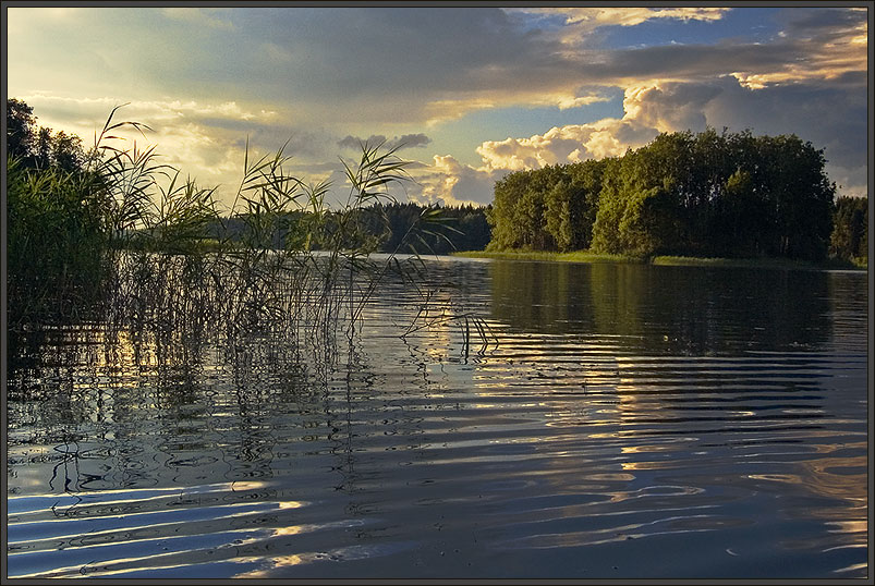 Вечерело