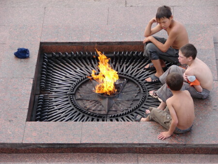 Посиделки у костра