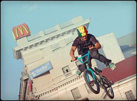 Парящий bmx'ser