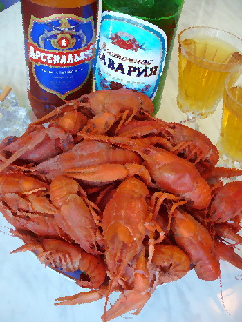 Пиво и раки