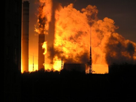 Пожар в небе