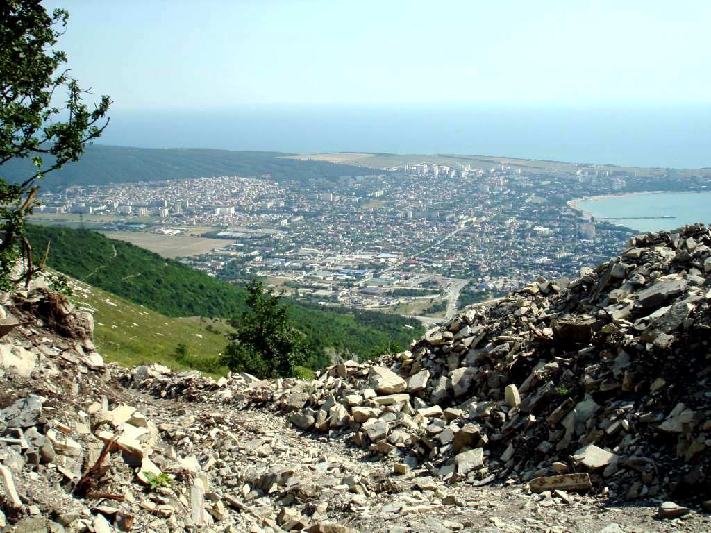 Геленджик с высоты 600 м.