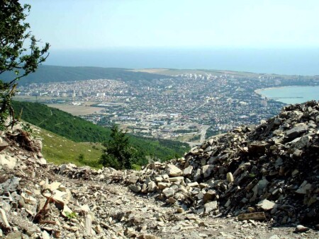 Геленджик с высоты 600 м.