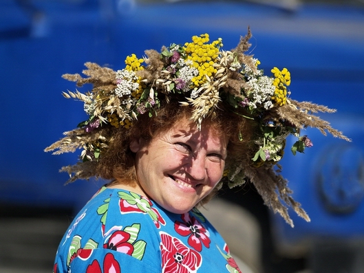 Портрет крестьянки