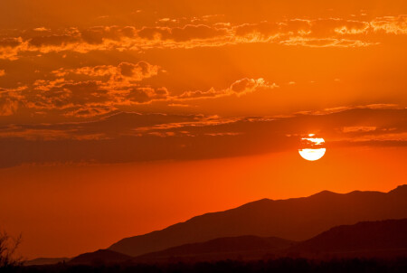 закат на Чу