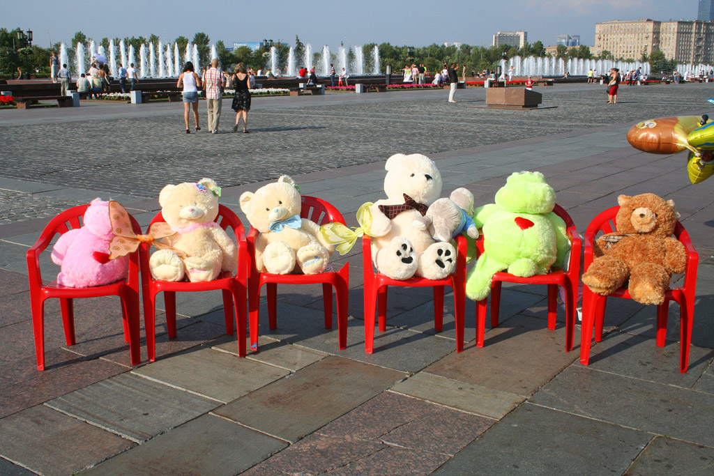 ..Приехали медведи...