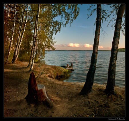 кресло с видом