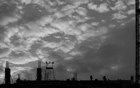 Конец рабочего дня.