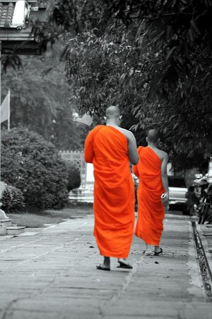 ...под небом монахи