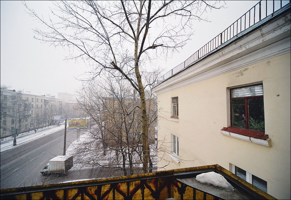 первый снег
