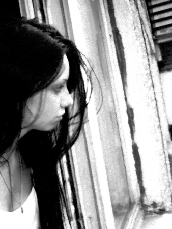 с утра в окно