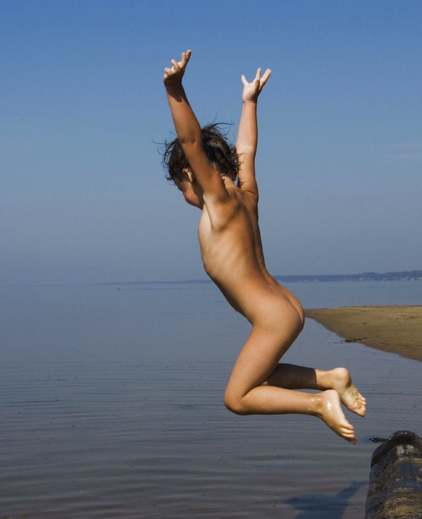 В небо!