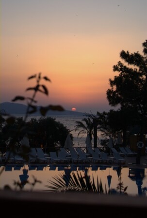 Закат в Турции