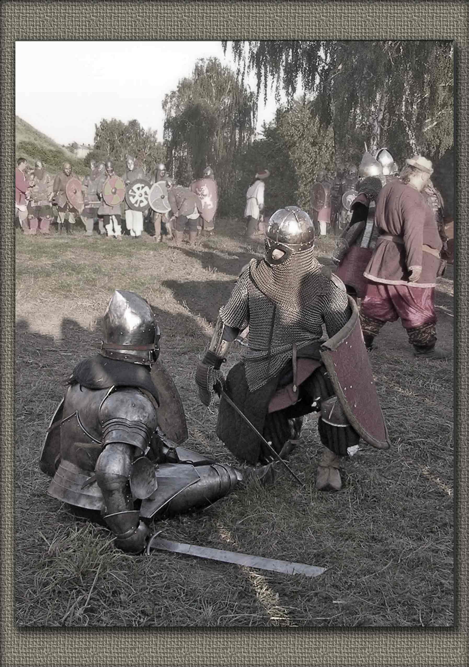 После боя