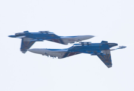 Русские витязи: встречный пилотаж