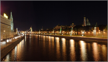 московским вечером
