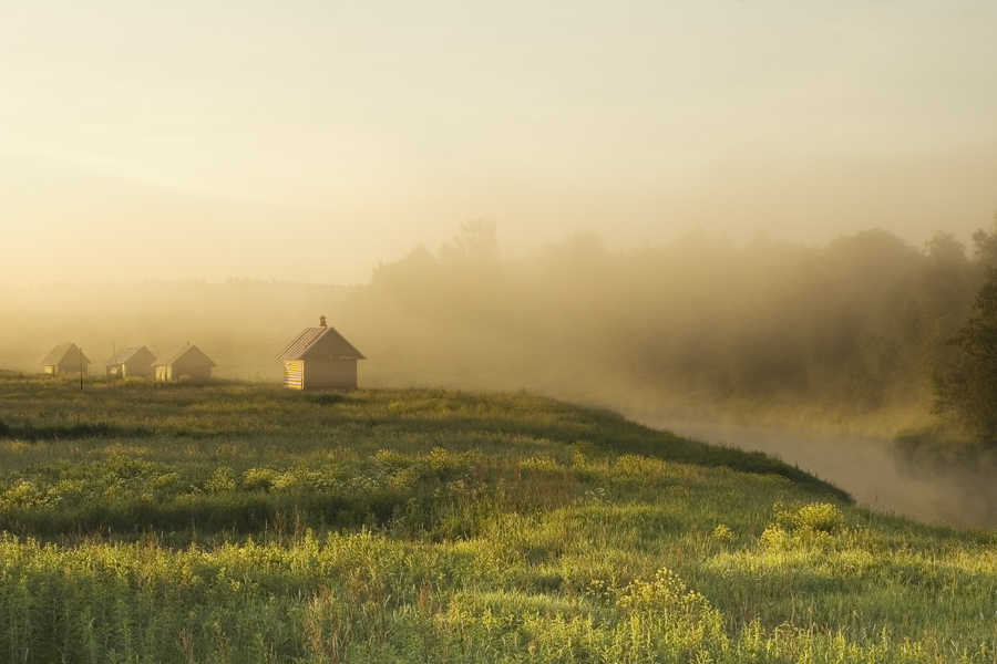 Утром