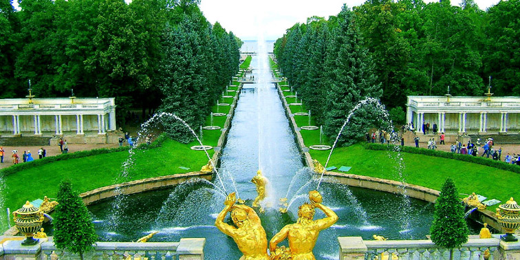 Большой каскад.Петергоф