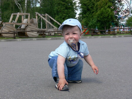 В парке развлечений