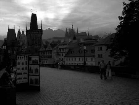 Пражский Град. Вечер