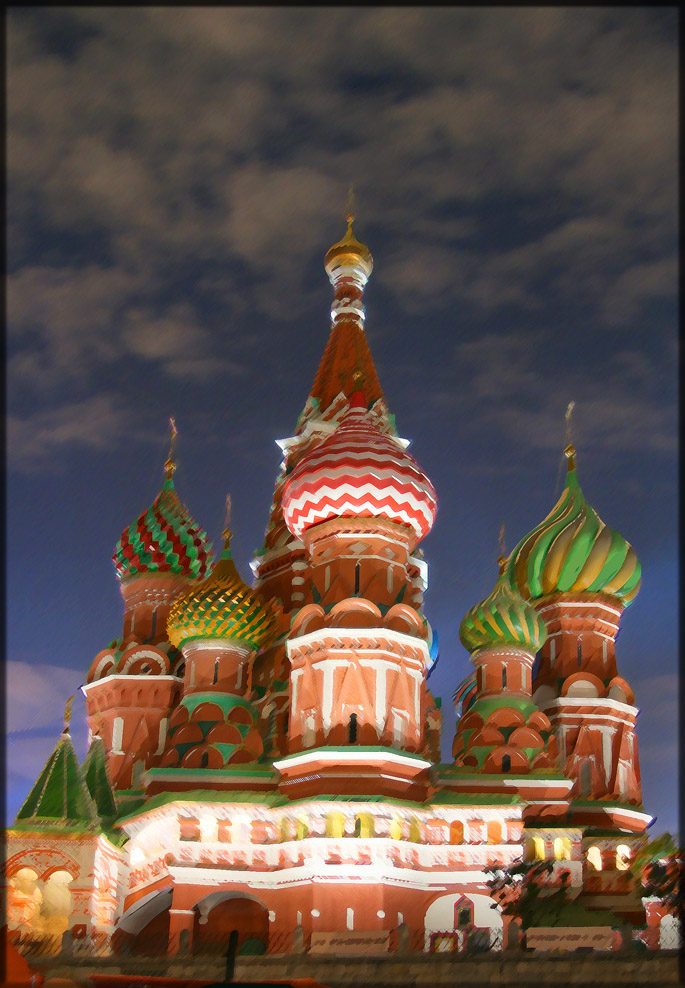 Московская акварель