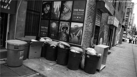 "THE WAR, MANHATTAN" NEW YORK