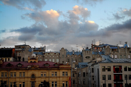 Крыши города