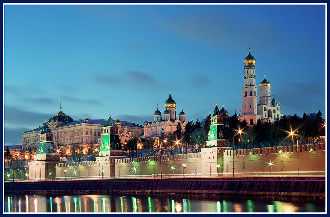 Ночной Кремль