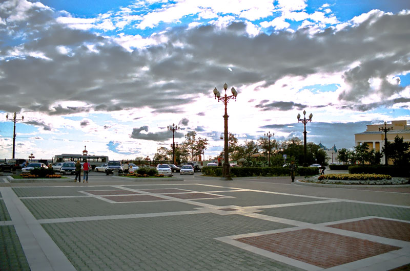 Комсомольская площадь, г. Хабаровск