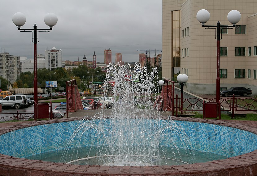 В Щелково новые фонтаны.