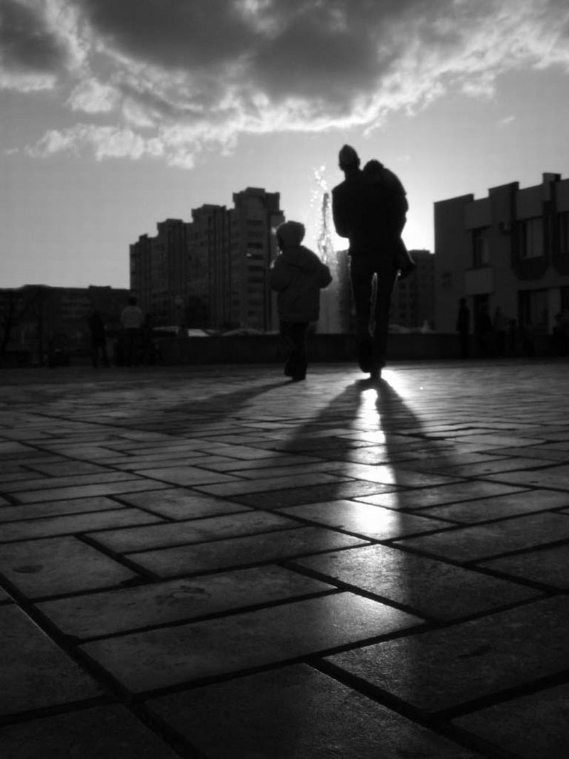Facing sun