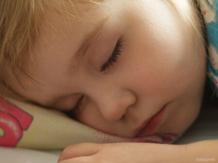 ...ангел спит...