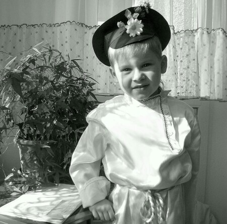 Заспанный казачок.