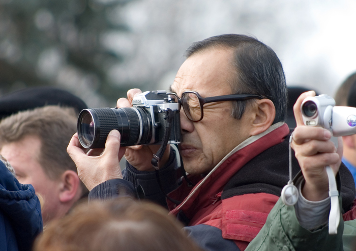 Фотограф в кадре