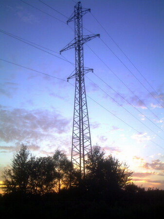 В закатном блеске