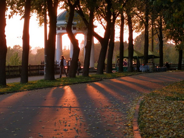 вечерело