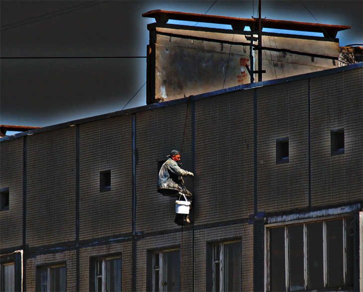 Man at work