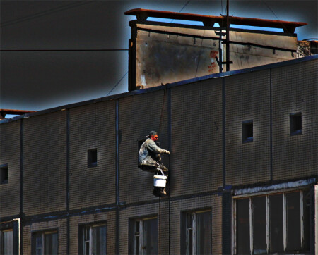 Man at work