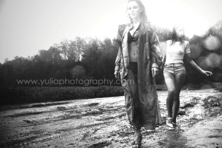 walk in the rain