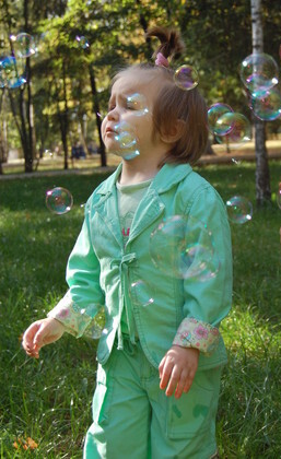 Как же я люблю эти мыльные пузыри!