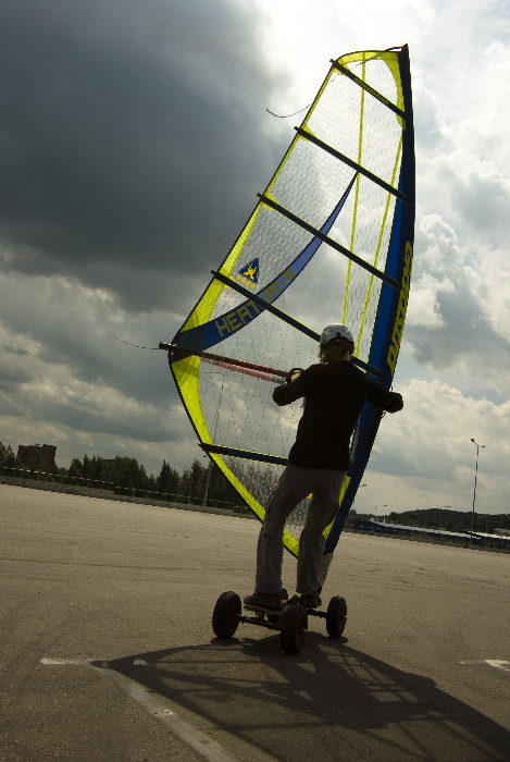 Ground Serfing -Wind &amp; Wheels