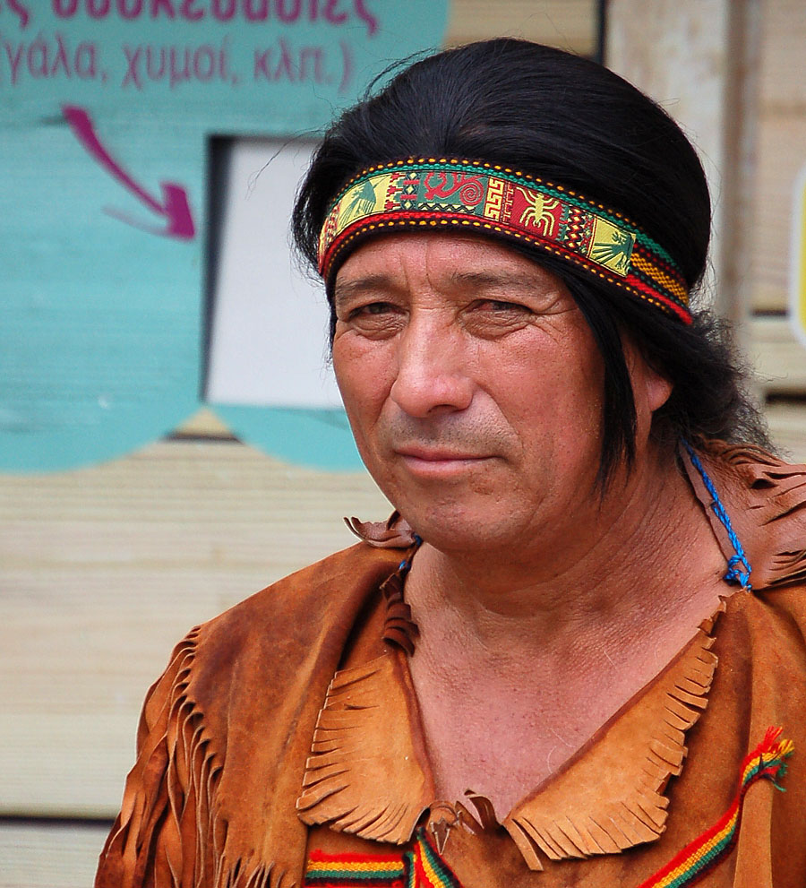 Индеец. Или в греции есть всё.