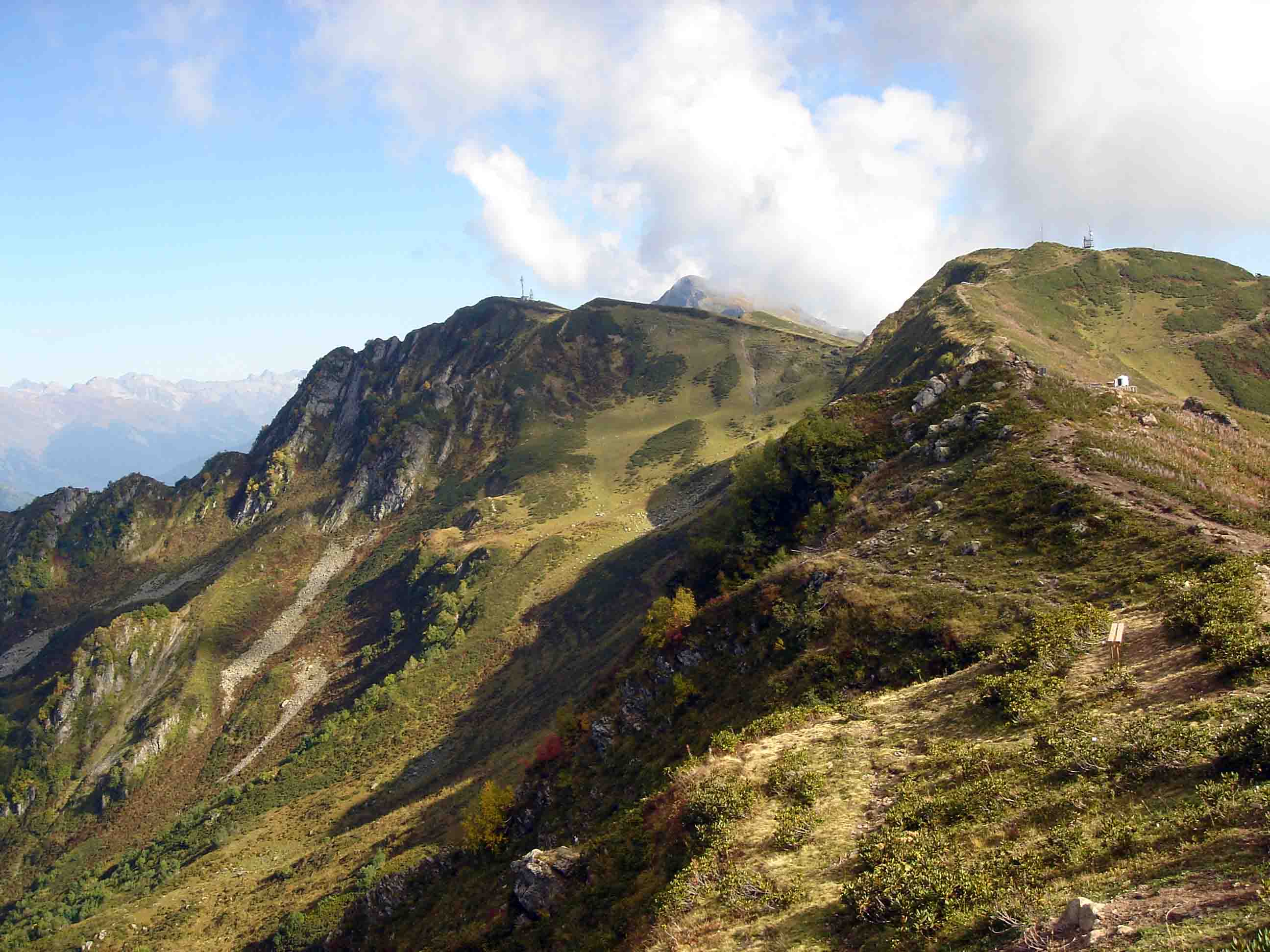 На луне