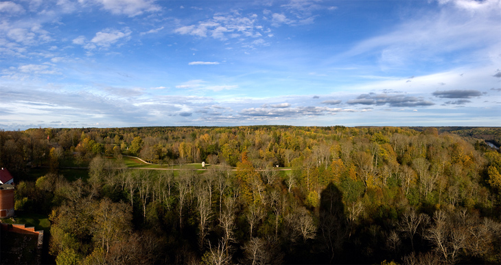 Осень в Сигулде