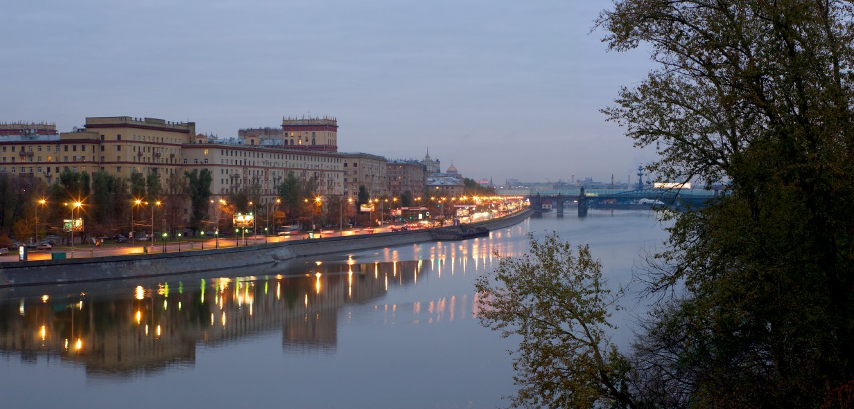 Утро с моста