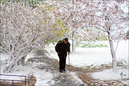 не первый снег