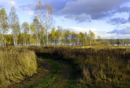 В октябре