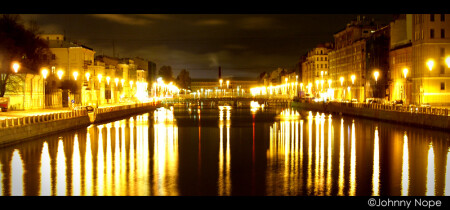 Night, Saint-Petersburg, Walk...