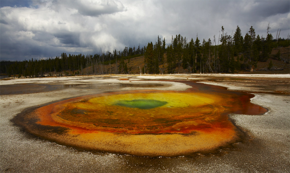 Chromatic Pool. Yellowstone.